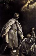 St Francis-s Vision of the Flaming Torch